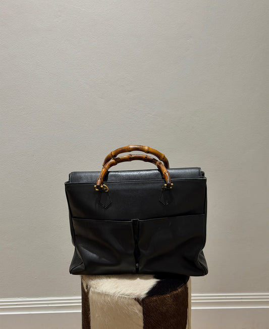 Gucci Bamboo Handle Tote - Circa 1980s–1990s