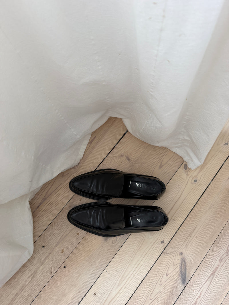 Prada Leather Loafers