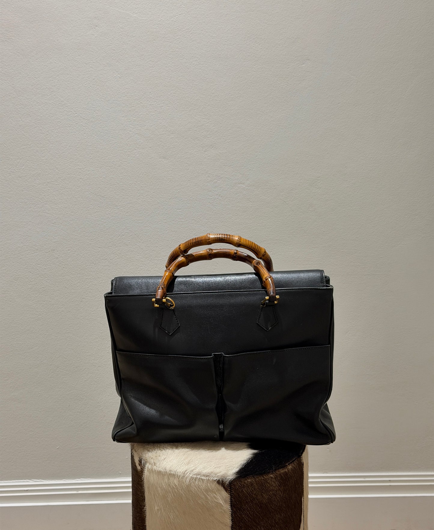 Gucci Bamboo Handle Tote - Circa 1980s–1990s