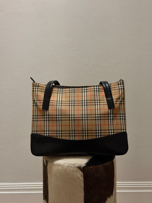 Burberry Check tote