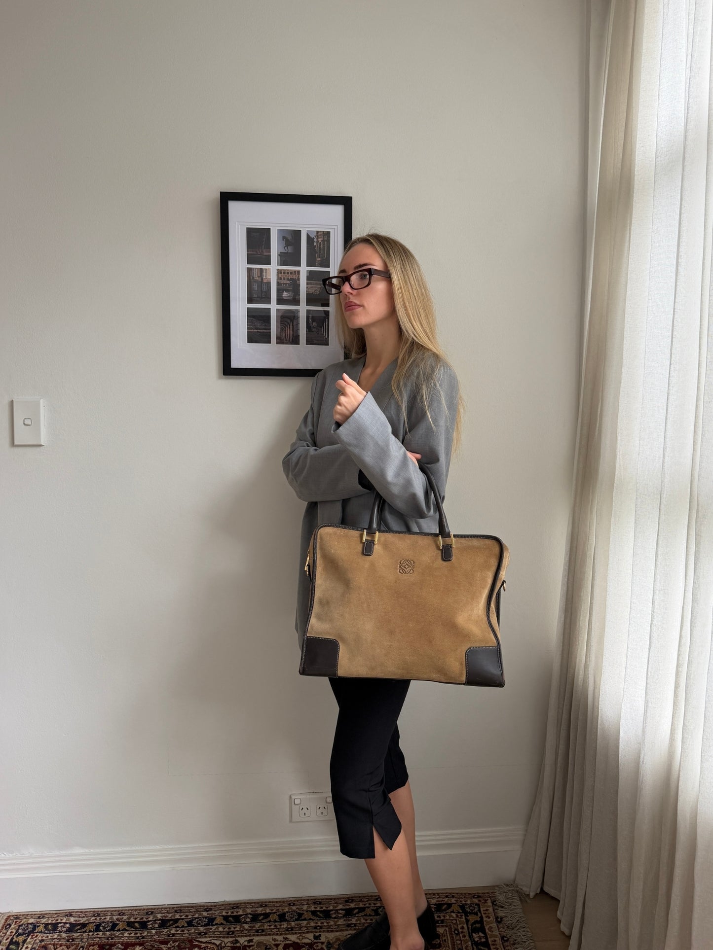 Circa early 90s Loewe Briefcase