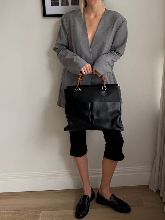 Gucci Bamboo Handle Tote - Circa 1980s–1990s