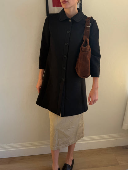 Miu Miu Cropped Wool Coat