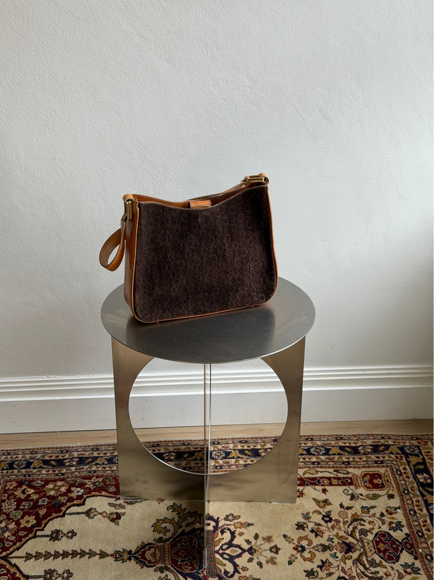 Celine Macadam Monogram Shoulder Bag